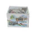 KUBEK z łyżeczką ITALIA Gadżet Prezent Włochy