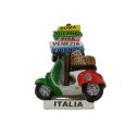 Magnes miniatura skuter Vespa replika koloseum Italia gadżet prezent Włochy
