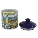 ARCA SŁOIK CERAMICZNY Paese 11x14cm Włochy pojemnik komplet 3szt.