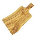 Deska z drewna oliwnego do krojenia serwowania 32,5x16cm