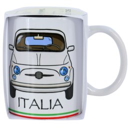 KUBEK FIAT ITALIA Czarno-Biały Włochy