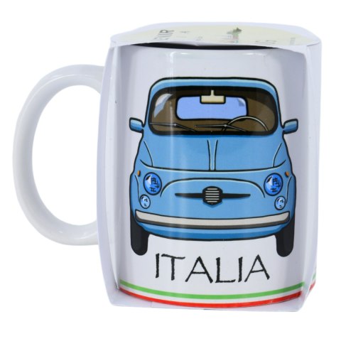 KUBEK FIAT ITALIA Niebiesko-Pomarańczowy Włochy