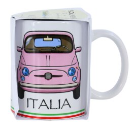 KUBEK FIAT ITALIA Różowy Włochy