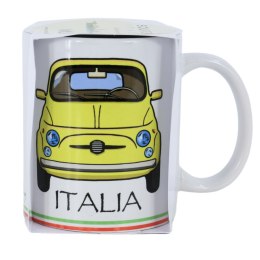 KUBEK FIAT ITALIA Żółto-Zielony Włochy