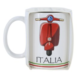 KUBEK VESPA + FIAT Italia Czerwony Włochy