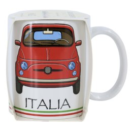 KUBEK VESPA + FIAT Italia Czerwony Włochy
