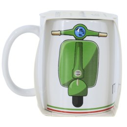 KUBEK VESPA Italia Czerwono-Zielony Włochy