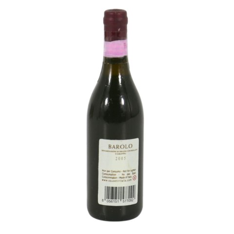 MAGNES miniatura CZERWONE WINO BAROLO replika 8x2cm Italia Włochy