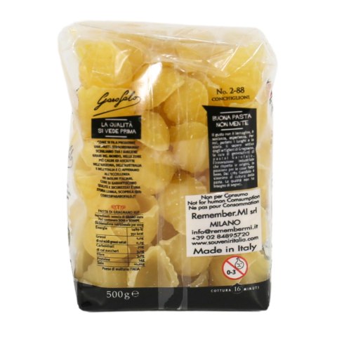 MAGNES miniatura MAKARON CONCHIGLIONI replika 5x4cm Italia Włochy MAGNES miniatura MAKARON CONCHIGLIONI replika 5x4cm Italia Włochy