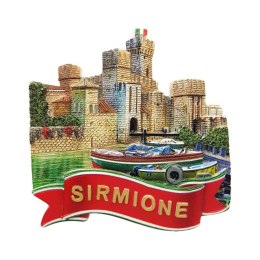 MAGNES miniatura SIRMIONE replika 7X7cm Włochy Italia