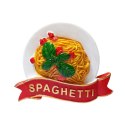 MAGNES miniatura SPAGHETTI replika PASTA TOSCANA 8x3cm Italia Włochy