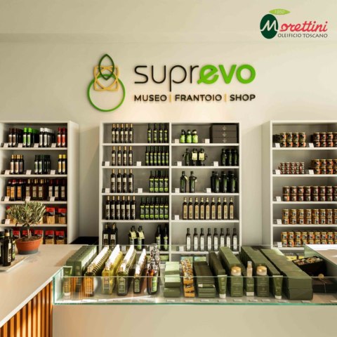 MORETTINI SUPREVO oliwki LECCINO całe zielone 290g