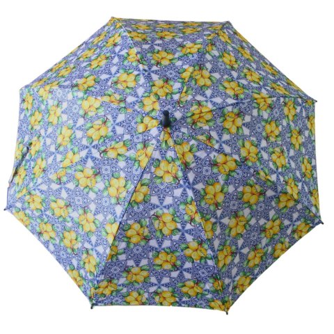 PARASOL Parasolka Cytryny Granatowy średnica 110cm