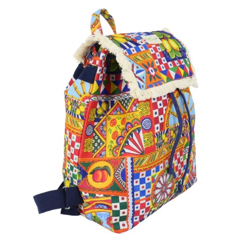 PLECAK BOHO Cytryny Włochy 45x40cm PLECAK BOHO Cytryny Włochy 45x40cm