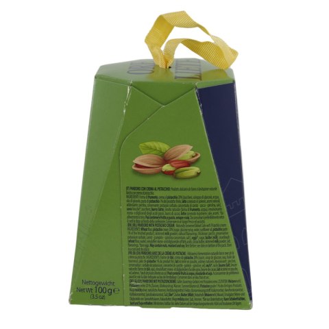 Panettone ORELIETE włoska babka z czekoladą i pistacjami Mini Pandoro 100g