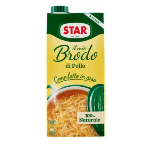 STAR Naturalny włoski bulion drobiowy 1L rosół z kury STAR Naturalny włoski bulion drobiowy 1L rosół z kury