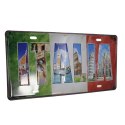 TABLICA SZYLD ITALIA metal na magnes 30x15cm gadżet prezent Włochy