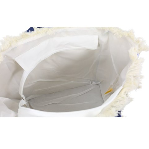 TORBA PLAŻOWA ZAKUPY BOHO Czerwona Włochy 54x34cm TORBA PLAŻOWA ZAKUPY BOHO Czerwona Włochy 54x34cm