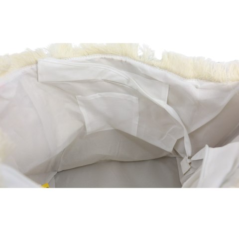 TORBA PLAŻOWA ZAKUPY BOHO Czerwona Włochy 54x34cm TORBA PLAŻOWA ZAKUPY BOHO Czerwona Włochy 54x34cm