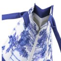 TORBA SHOPPER Zamek Zakupy Plaża Granatowa 40x32cm Włochy