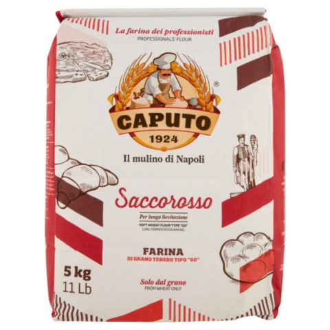 CAPUTO Włoska Mąka Pszenna Typ 00 Saccorosso 5kg CAPUTO Włoska Mąka Pszenna Typ 00 Saccorosso 5kg