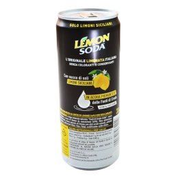 LEMONSODA BEZ CUKRU Włoski Napój Gazowany Puszka 330ml