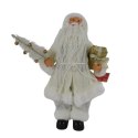 ARCA MIKOŁAJ BIAŁY Stojący 30cm Figurka Świąteczna Ozdoba