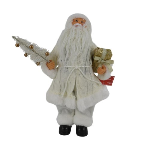 ARCA MIKOŁAJ BIAŁY Stojący 30cm Figurka Świąteczna Ozdoba ARCA MIKOŁAJ BIAŁY Stojący 30cm Figurka Świąteczna Ozdoba
