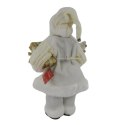ARCA MIKOŁAJ BIAŁY Stojący 30cm Figurka Świąteczna Ozdoba