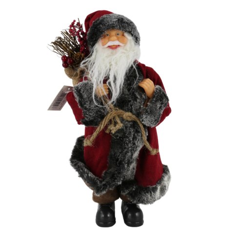 ARCA MIKOŁAJ GAŁĄZKI Stojący 30cm Figurka Świąteczna Ozdoba