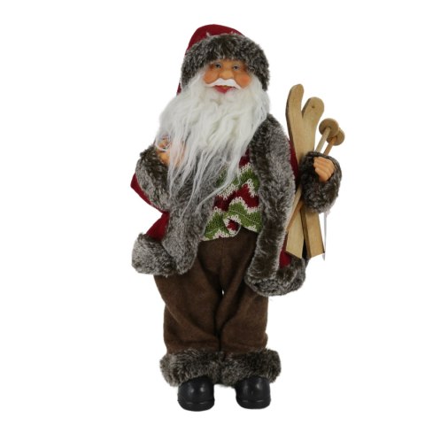 ARCA MIKOŁAJ NARTY Stojący 30cm Figurka Świąteczna Ozdoba ARCA MIKOŁAJ NARTY Stojący 30cm Figurka Świąteczna Ozdoba