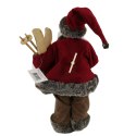 ARCA MIKOŁAJ NARTY Stojący 30cm Figurka Świąteczna Ozdoba