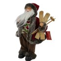 ARCA MIKOŁAJ NARTY Stojący 30cm Figurka Świąteczna Ozdoba