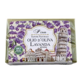 Mydło Z Oliwą Z Oliwek w kostce - LAWENDA Piza 100g