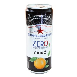 SAN PELLEGRINO Chino Włoski Napój Puszka BEZ CUKRU 330ml