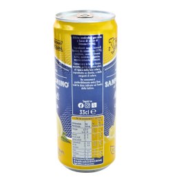 SAN PELLEGRINO Włoski Napój Gazowany Cytrynowy Puszka 330ml