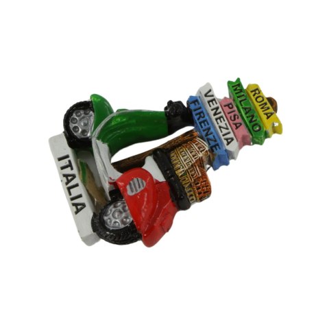 Zestaw MAGNESY skuter Vespa Italia gadżet prezent Włochy x 2szt. Zestaw MAGNESY skuter Vespa Italia gadżet prezent Włochy x 2szt.