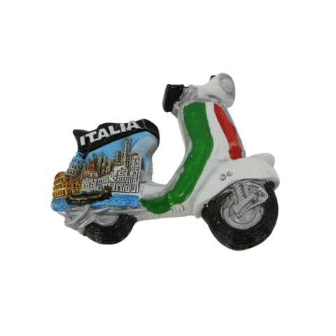 Zestaw MAGNESY skuter Vespa Italia gadżet prezent Włochy x 2szt. Zestaw MAGNESY skuter Vespa Italia gadżet prezent Włochy x 2szt.