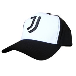 JUVENTUS Czapka Z Daszkiem Bejsbolówka Biało-Czarna OFFICIAL PRODUCT