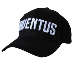 JUVENTUS Czapka Z Daszkiem Bejsbolówka Czarna OFFICIAL PRODUCT