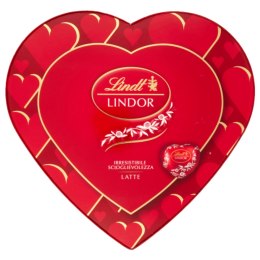 LINDT LINDOR Praliny Serce Czekolada Mleczna Walentynki 178g