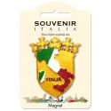 MAGNES miniatura ITALIA KORONA replika 7,5X5cm Włochy Italia