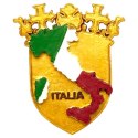 MAGNES miniatura ITALIA KORONA replika 7,5X5cm Włochy Italia