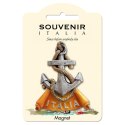 MAGNES miniatura ITALIA KOTWICA replika 7X5cm Włochy Italia