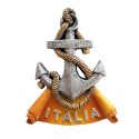 MAGNES miniatura ITALIA KOTWICA replika 7X5cm Włochy Italia