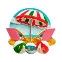 MAGNES miniatura ITALIA PLAŻA replika 7X5cm Włochy Italia