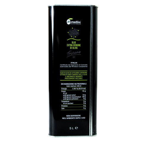 MORETTINI Oliwa Extra Vergine IGP Puszka 5L Włochy Toskania