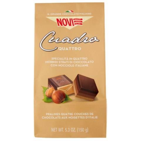 NOVI CUADRO Quattro Włoskie Czekoladki 150g