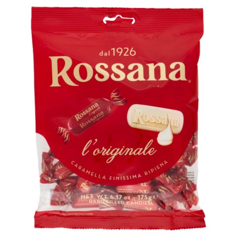ROSSANA ORIGINALE Włoskie Cukierki Karmelowe 175g ROSSANA ORIGINALE Włoskie Cukierki Karmelowe 175g