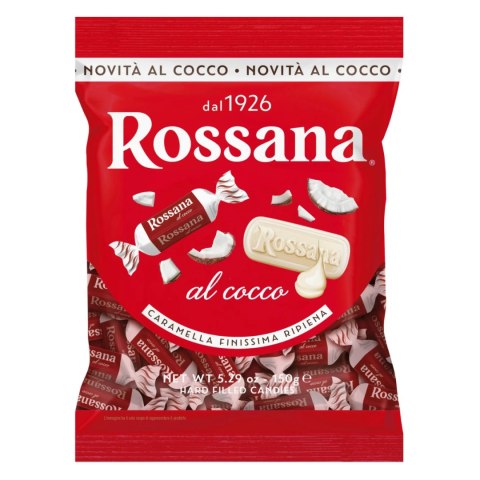 ROSSANA Włoskie Cukierki KOKOSOWE 150g